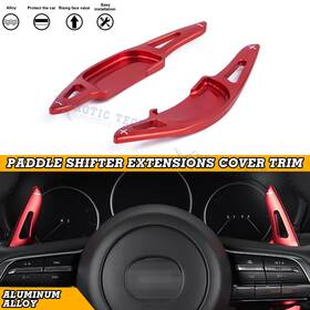 Sp41rd Xotic Tech #sp41rd Red Aluminum Paddle Shifter Extension For Mazda 3 2019-up Cx-30 Cx-50 Mx-30