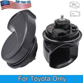 108k2089ebus Xukey Snail Horn For Toyota Corolla C-hr Avensis Rav4 110-125db Loud Waterproof