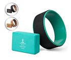Yogteal Blue Crescent Yoga Wheel Standard 722267689155
