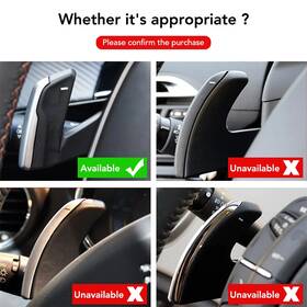 5008 Yusen233 550735114409 Steering Wheel Shift Paddle Extension Fit Peugeot 508 2008 3008 Gt Forged