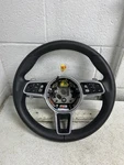 2021 Porsche Cayenne Black Leather Silver Trim Steering Wheel Oem. Fixed Price $599.95.