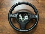 00-06 Bmw E39 540I 530I E46 330CI 330I M-sport Complete Steering Wheel Black Oem. Fixed Price $350.00.