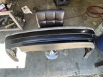 Bmw E36 M3 Black Rear Bumper W/diffuser & Carrier Shocks 51122235498- C1R1S1. Fixed Price $575.00.