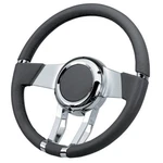 Flaming River FR20150DG Dark Grey Waterfall Steering Wheel. Fixed Price $565.00.