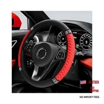 Bling Car Steering Wheel Cover, 15 Inch Sparkly Rhinestone Soft Leather Red. Fixed Price $15.62.