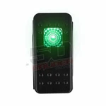 Illuminated On/off Momentary Rocker Switch Utv Rzr Teryx Maverick Viking Green. Fixed Price $16.50.