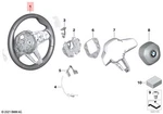 Genuine Bmw X1 F70 F74 U06 U10 U11 Sports Steering Wheel Leather 32305A4EE20. Fixed Price $1345.71.
