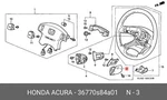 Genuine Oe Sensor Assembly Throttle Position 36770S84A01 For Honda 36770-S84A01. Fixed Price $72.72.