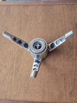 Original Oem 1965 1966 Ford Mustang Spoke Horn Ring Center C5ZA-13A800-B. Fixed Price $100.00.