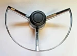 68 69 B-body Satellite Roadrunner Coronet Steering Wheel Center + Horn. Fixed Price $120.00.