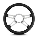 Lecarra 94301 14 Inch Steering Wheel, Mark Supreme, Black Wrap. Fixed Price $234.95.