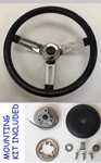 Chevelle Camaro Nova Grant Chrome Spoke Steering Wheel 13 1/2" Red/black. Fixed Price $109.76.