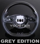 Carbon Perforated Leather Grey Stitching Steering Wheel Amg Shifter Mercedes. Fixed Price $499.00.