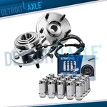 Front Wheel Bearings Hubs W/20PC Lug Nuts For 2005-2010 Commander Grand Cherokee. Fixed Price $149.90.