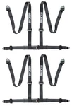 Two (2) Sparco 4PT Point Bolt Seat Belts Safety Harnesses Pair - Black. Fixed Price $290.00.