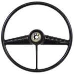 1954 1955 1956 Chevrolet Gmc Truck Black Steering Wheel 18" *. Fixed Price $245.00.