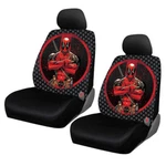 New Marvel Comics Deadpool Repeater Car Truck 2 Front Seat Covers By Plasticolor. Fixed Price $63.89.