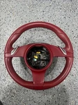 Oem Porsche 911 Pdk Steering Wheel Red Leather 99134780315. Fixed Price $430.00.
