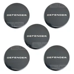 2020-2026 Land Rover Defender L663 Silver Script Wheel Center Caps X5 605123545. Fixed Price $139.95.