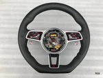 Porsche 911 Boxster Cayenne Macan Panamera Ergonomic Inlays Nappa Flat Bottom. Fixed Price $499.00.