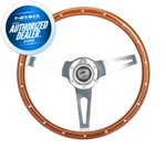 New Nrg Steering Wheel Classic 380MM Woodgrain 18 Rivets RST-363SL. Fixed Price $231.00.