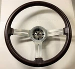 Gm Leather Wrapped Aluminum Spoked Steering WHEEL...16" ...from 1970'S. Fixed Price $180.00.