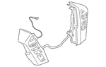 Genuine Nissan Switch Assembly 25550-9BU0A. Fixed Price $241.58.