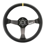 Sparco Competition Leather Steering Wheel W/ Yellow Stripe 015R345MLN. Fixed Price $217.00.