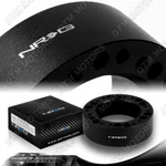 Universal 1"-INCH Black Aluminum Steering Wheel Hub Adapter Spacer Nrg SRK-510BK. Fixed Price $36.00.