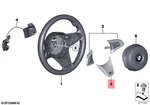 Bmw Oem E89 Roadster Sport Steering Wheel Cover Black 32307842544. Fixed Price $150.38.