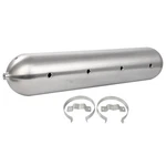 33" Seamless Air Ride Suspension System Raw Aluminum Tank 9 Port 5 Gallon. Fixed Price $140.42.