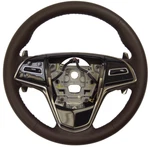 2014 Cadillac Ats Steering Wheel Brown Leather New Paddleshift 23193065 23114442. Fixed Price $99.95.