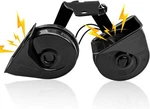 Dual Horn Assembly With Bracket Fits Ford F-250 F-350 Super Duty Black. Fixed Price $30.16.
