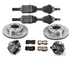 Front Axles Rotors Brake Pads Wheel Hub Bearing For Hummer H3T 06-10. Fixed Price $642.00.