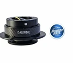 Nrg Steering Wheel Quick Release Gen 2.5 Black With Carbon Fiber SRK-250CF. Fixed Price $135.00.