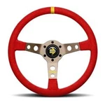 Momo R1905/35MR MOD.07 350 Mm Racing Steering Wheel - Red Microfiber Grip. Fixed Price $287.95.