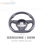 2016-2017 Audi S6 3-SPOKE Leather Sport Steering Wheel (flat Bottom). Fixed Price $342.00.