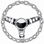 Grant 741 Classic Series Chain Steering Wheel. Fixed Price $196.09.