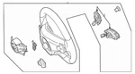 Genuine Mercedes-benz Steering Wheel 099-460-93-06-9E38. Fixed Price $2147.60.