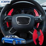 2X Red Steering Wheel Paddle Shifter Extension For Audi A3 A4 A5 A6 A7 Q3 Q5. Fixed Price $26.19.