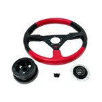 Grant Steering Wheel Formula Gt 1067 Leather Grip Gm Columns Red Kit. Fixed Price $119.95.