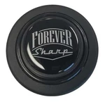 Forever Sharp Horn Button - Black Plastic With Silver Logo. Fixed Price $26.99.