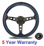 Steering Wheel And Boss Kit Fit Escort MK1 Capri Triumph Sprite Mg Austin Healey. Fixed Price $131.34.