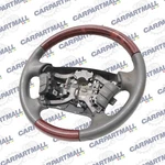 2007 2008 Hyundai Azera Steering Wheel W/ Controls Grey Leather Wood Oem. Fixed Price $72.97.