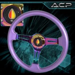 For Gmc Off Road Heavy Duty Steering Wheel Purple Neo Chrome Koreisha Button. Fixed Price $83.85.