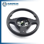 02-03 Bmw 530I 525 540 Black Steering Wheel Oem Trim Code= N6SW 32306770421. Fixed Price $324.00.