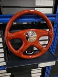 Raptor 15" Mahogany Wood Steering Wheel. Fixed Price $199.50.
