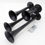135 Db Quad Trumpet Air Kit Semi Train Truck Boat Rv Loud 4 Horns 12V. Fixed Price $31.77.