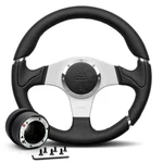 Momo Millenium Steering Wheel 350MM Kit Land Rover Defender 90 110 48 Spline. Fixed Price $391.60.