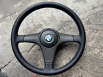 Genuine Bmw Sport Steering Wheel E28 E30 E34 E32 Oem New Leather. Fixed Price $330.00.